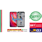 LCD DISPLAY XIAOMI REDMI NOTE 8 PRO CON FRAME NERO (M1906G7I M1906G7G)