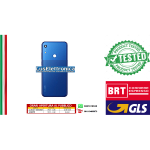 BACK COVER COVER POSTERIORE HUAWEI Y6 2019 JAT-L29 COLORE BLU