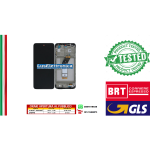 DISPLAY LCD XIAOMI REDMI 10 SERVICE PACK CON FRAME NERO (21061119AG)