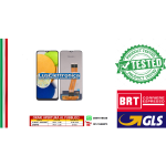 LCD DISPLAY SERVICE PACK SAMSUNG A03 A035 COLORE NERO (NO EU VERSION)