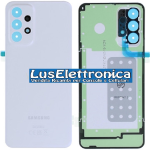 Samsung A23 2022 A235, A23 5G 2022 A236 Service Pack Cover Back Bianco SM-A236B