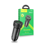HOCO CARICATORE AUTO Z49A FAST CHARGE 3.0 UNA PORTA USB SCATOLATO NERO
