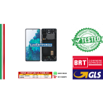 DISPLAY LCD SERVICE PACK SAMSUNG S20 FE G780 G781 COLORE NERO