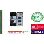 LCD DISPLAY SERVICE PACK XIAOMI MI 12T (22071212AG) MI 12T PRO (22081212UG) CON FRAME NERO
