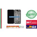 LCD DISPLAY SERVICE PACK SAMSUNG A25 5G A256 COLORE NERO