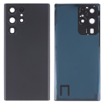 COVER POSTERIORE BACK COVER SAMSUNG  S22 ULTRA S908 NERO BLACK