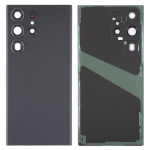 VETRO POSTERIORE BACK COVER SAMSUNG S23 ULTRA S918 COLORE NERO