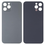 BACK COVER IPHONE 13 PRO FORO LARGO COLORE NERO GRAPHITE