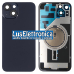 BACK COVER IPHONE 14 FORO LARGO COLORE NERO 