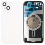 BACK COVER + TELAIO MAGSAFE IPHONE 14 PLUS COLORE BIANCO