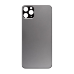 BACK COVER SCOCCA POSTERIORE APPLE IPHONE 11 PRO MAX NERA (FORO LARGO)