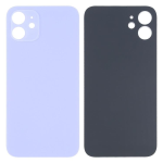 BACK COVER VETRO POSTERIORE IPHONE 12 FORO LARGO VIOLA PURPLE