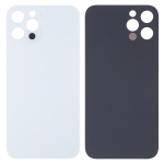 BACK COVER IPHONE 13 PRO MAX FORO LARGO COLORE BIANCO WHITE