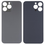BACK COVER IPHONE 14 PRO MAX FORO LARGO COLORE NERO