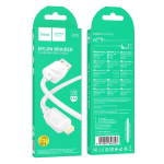 CAVO DATI USB A LIGHTNING 1 METRO 2,4A BIANCO | HOCO X113