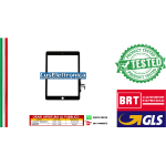 VETRO TOUCH SCREEN APPLE IPAD 5 AIR COLORE NERO A1474 A1475 A1822 A1823