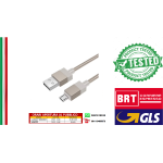 CAVO DATI USB A TYPE-C 1 METRO 3A ORO | HOCO X110