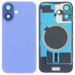 BACK COVER + TELAIO + MAGSAFE + VETRO FOTOCAMERA IPHONE 16 BLU