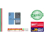 BACK COVER POSTERIORE SAMSUNG  A72 A725 A726 AZZURRO BLU 