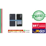 BACK COVER POSTERIORE SAMSUNG  A72 A725 A726 NERO